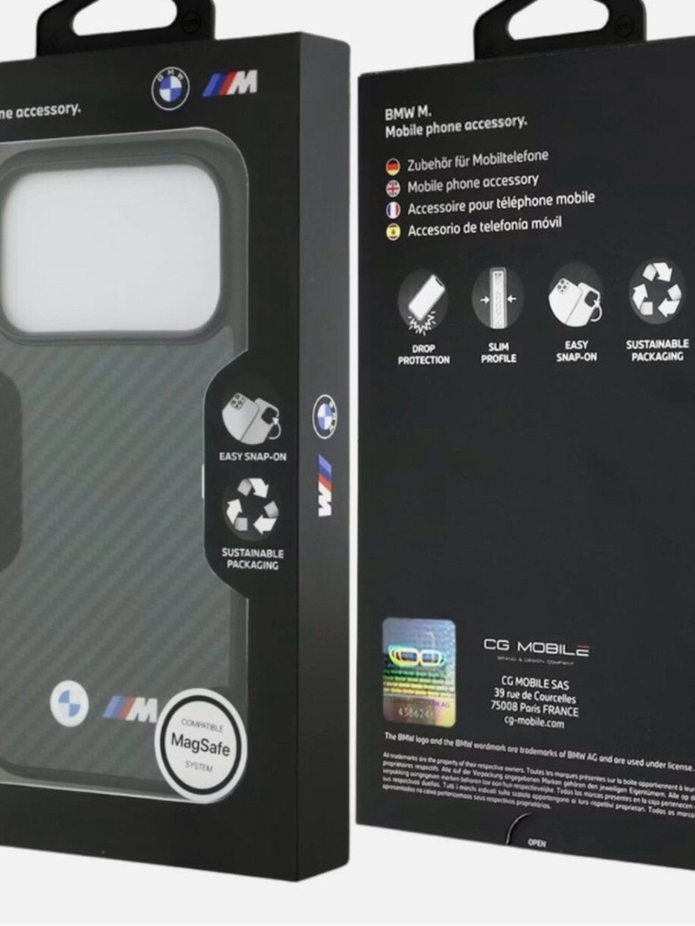 Brand New In Box M. Series BMW Apple iPhone 17 PRO MAX CASE BLACK